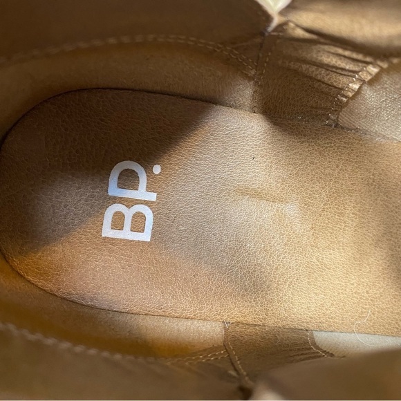 BP Brynne Tan Brown Faux Suede Bootie 8M - Picture 12 of 14